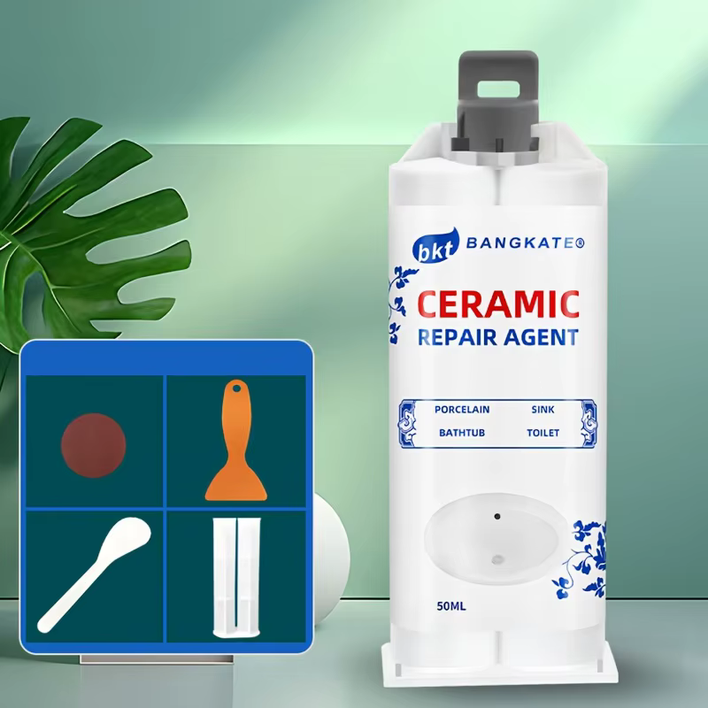 Pâte de réparation pour carrelage et glaçage céramique, pour remplir les fissures, scellage, réparat