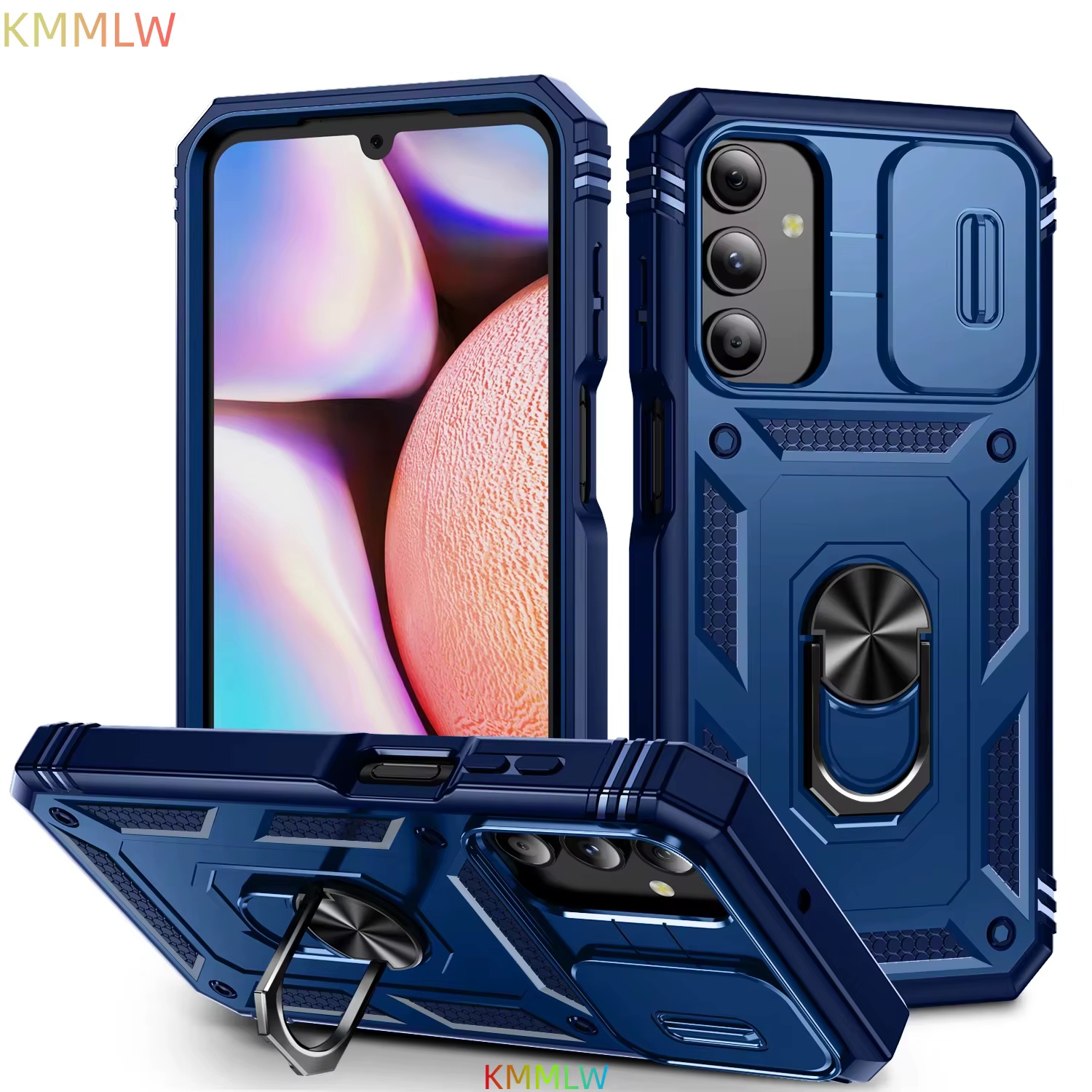 Coque pour Galaxy A36 A26 A06 A35 A55 A25 A35 A54 A53 A16 A17 A15 A14 A56, protection coulissante po