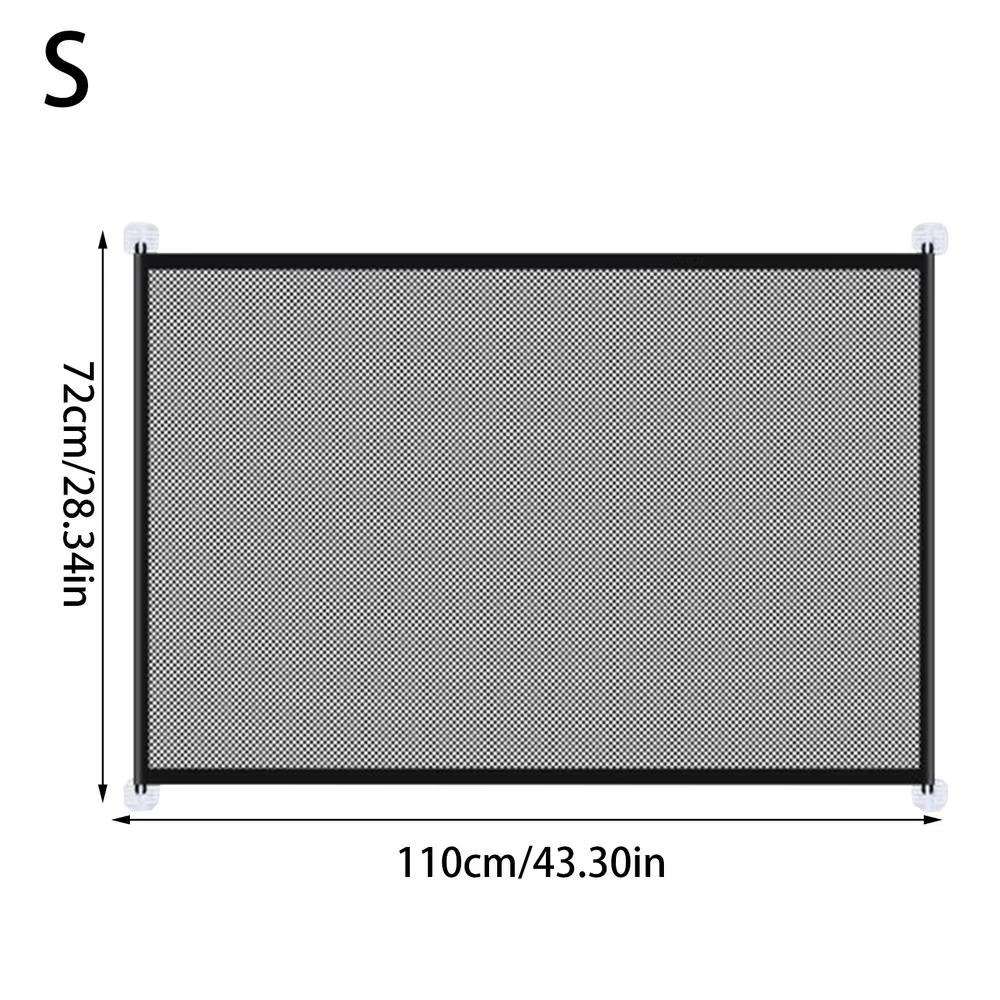 Porte pour chat pliante sans assemblage, barrière pour chien, filet de clôture, fournitures pour ani