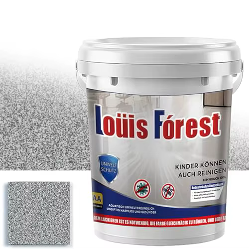 Peinture époxy pour sols effet marbre brillant, 0,5 kg, séchage rapide, antidérapante, imperméable,