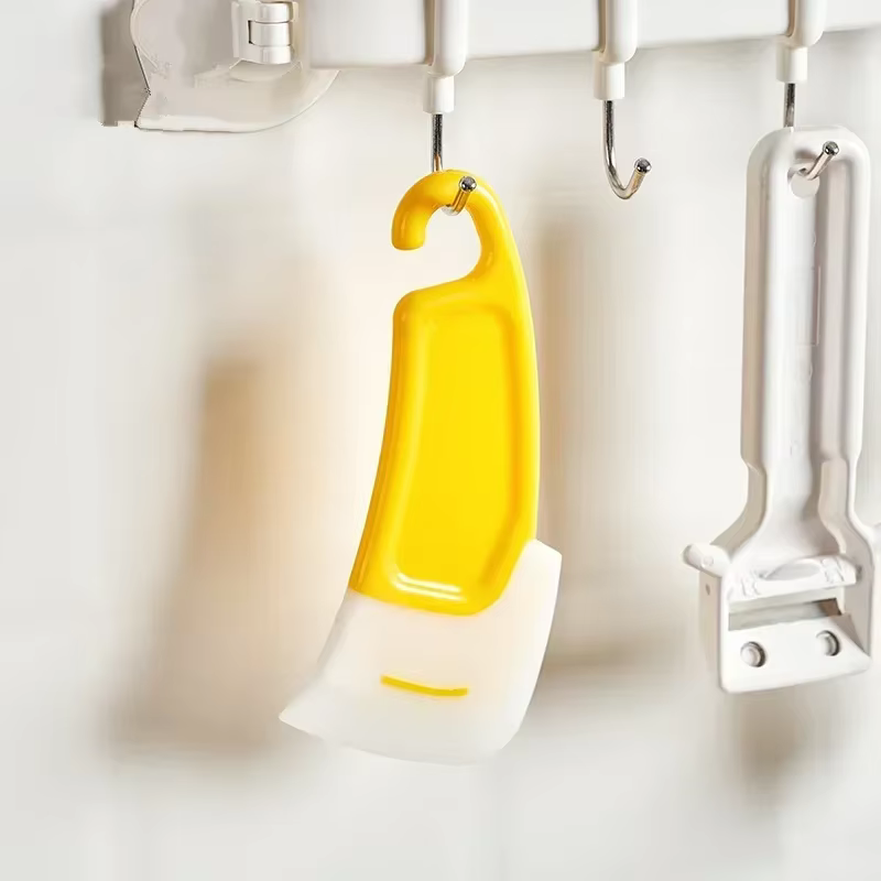 Spatule de nettoyage en Silicone, grattoir de cuisine, lame souple, brosse, poêle sale, Pot, vaissel