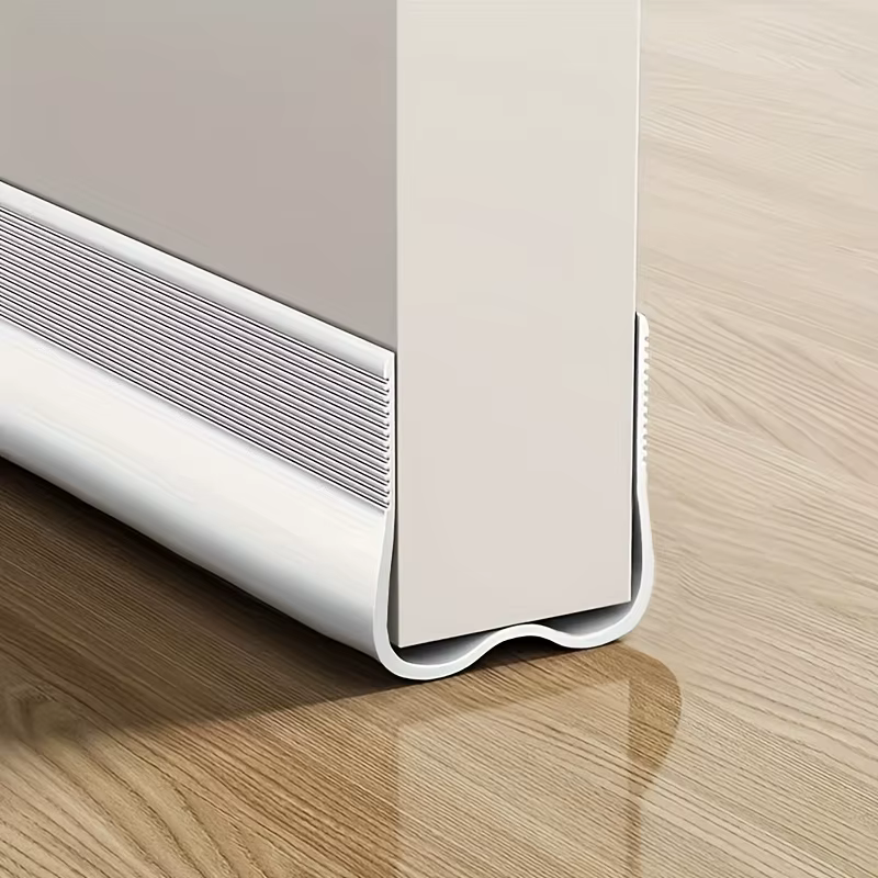 Bande d'étanchéité souple en PVC pour bas de porte, joint anti-courant d'air, bande d'étanchéité ins