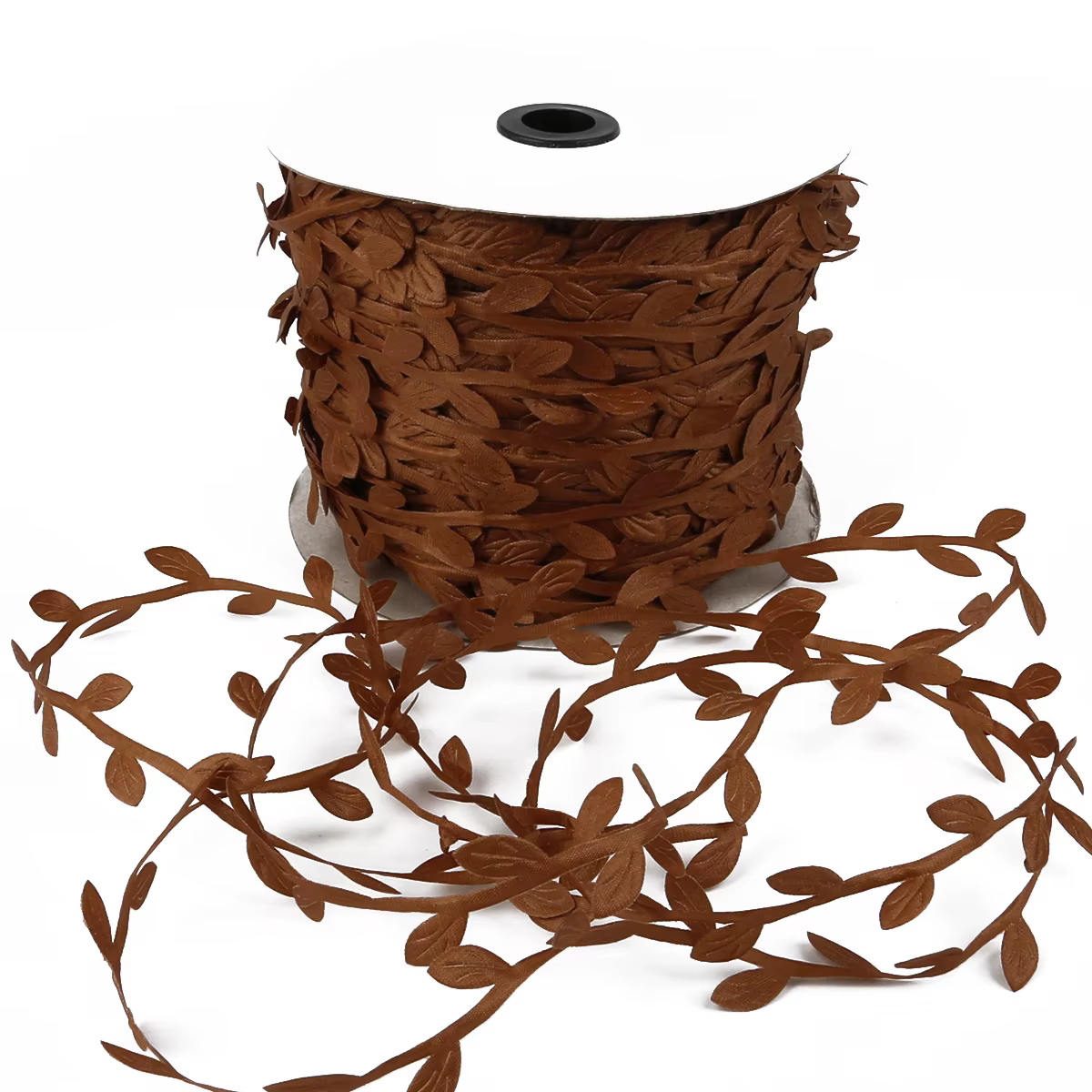 10m 3CM de large coloré broderie Polyester tissu feuilles rubans garnitures fleur pour coudre ruban