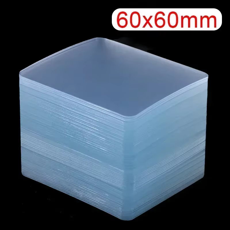 Ruban adhésif Double face à colle Ultra forte, autocollants muraux carrés transparents, Patch pour s