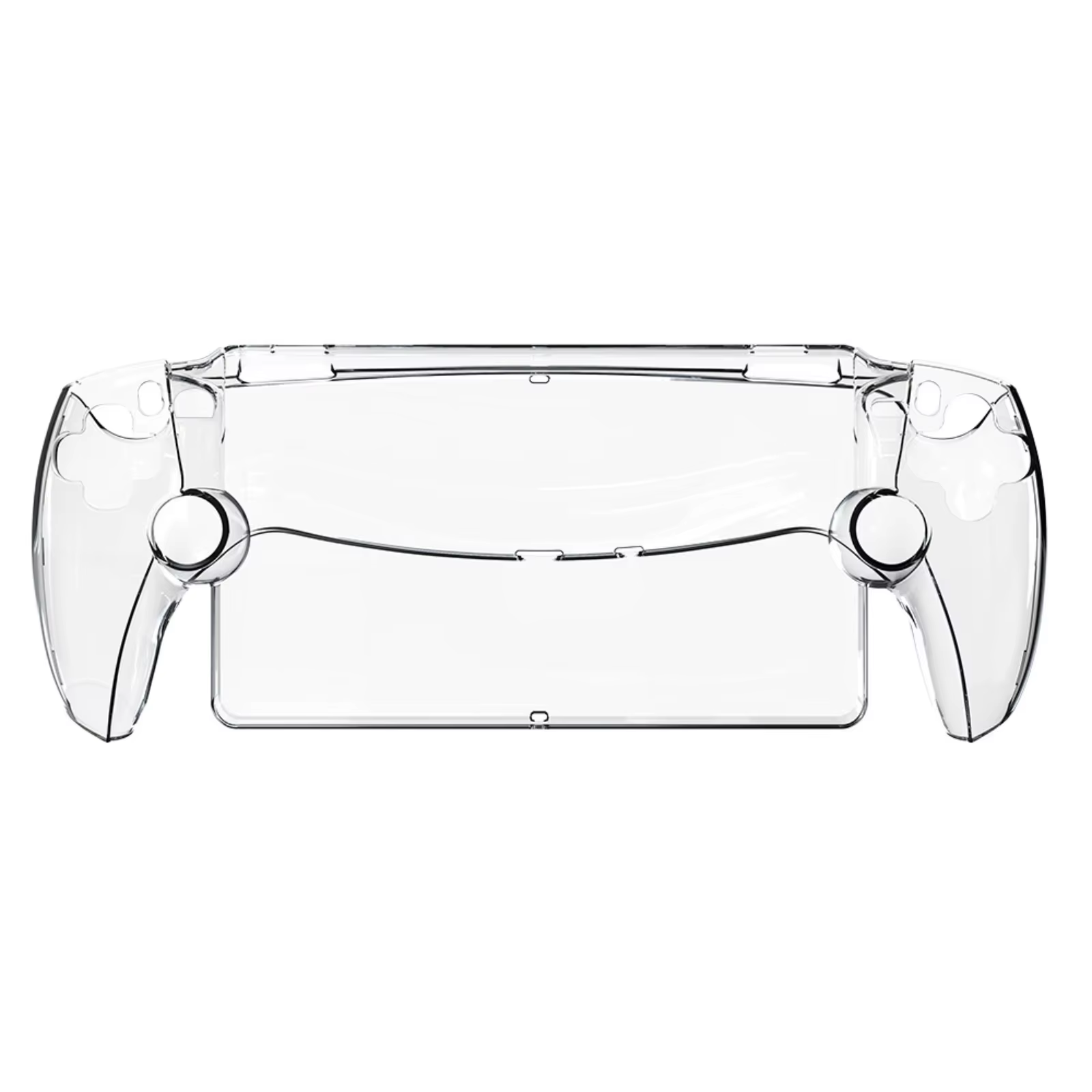 Étui de protection transparent pour PS5 Portal, coque rigide transparente, anti-rayures, protection 