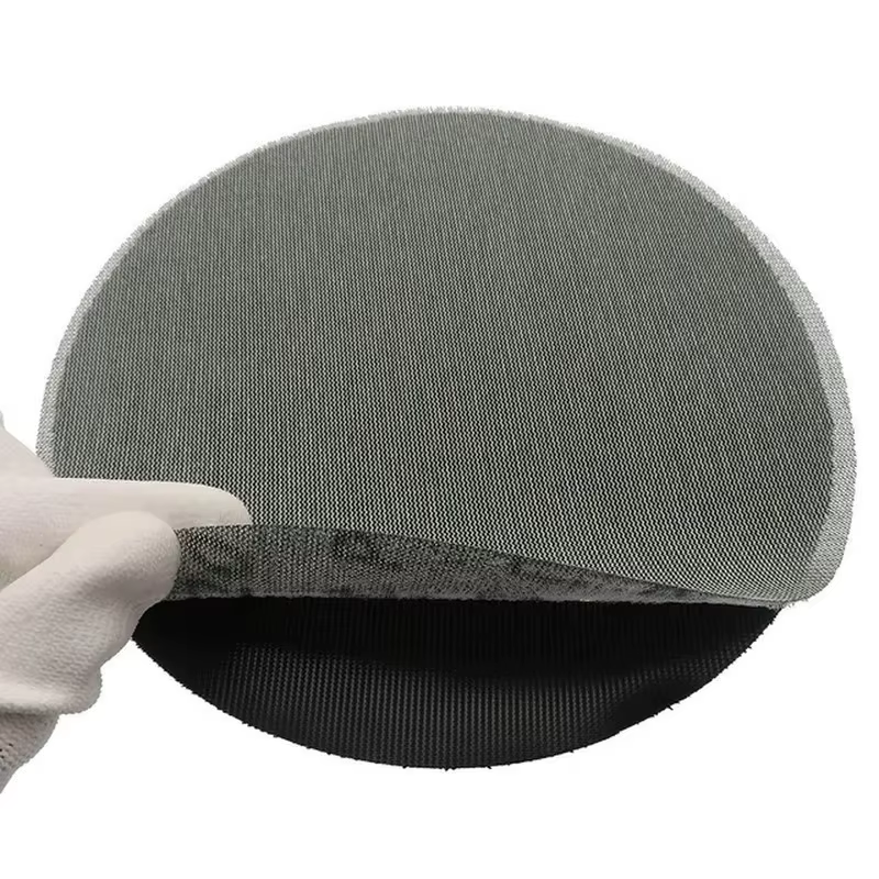 22 ensembles de disques abrasifs ronds de 5 pouces, grain 80, avec support en tissu, pour l'éliminat