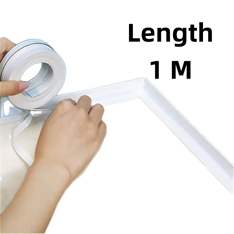 Ruban d'étanchéité imperméable pour salle de bain, toilettes et cuisine – Ruban adhésif en silicone