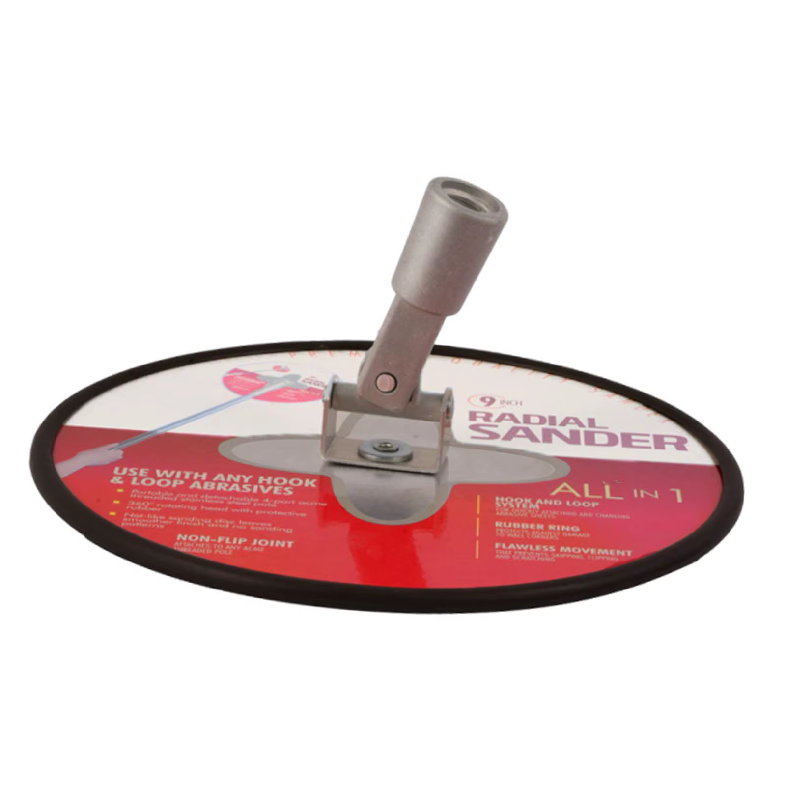 Ponceuse pour cloisons sèches à rotation 360°, durable, pour projets de peinture, polissage de clois