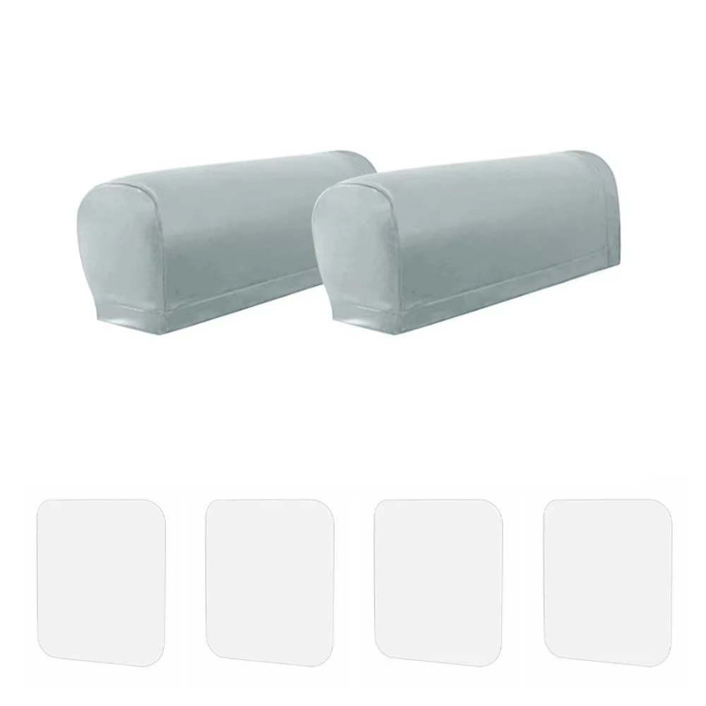 Housses de protection intégrales élastiques pour accoudoirs de canapé, housses de fauteuil épaisses 