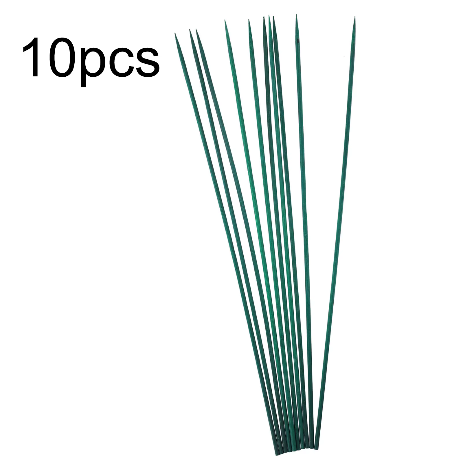 Piquet de plante en bambou vert 40cm, 10 pièces, bâtons en bois vert, Support de plante florale, can