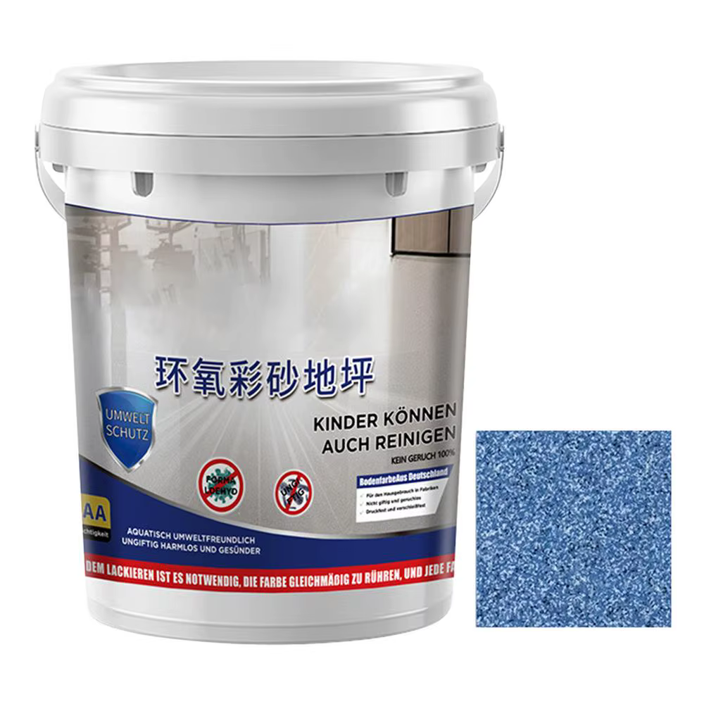 Peinture époxy pour sols, imperméable, résistante aux taches, séchage rapide, pour garage, construct