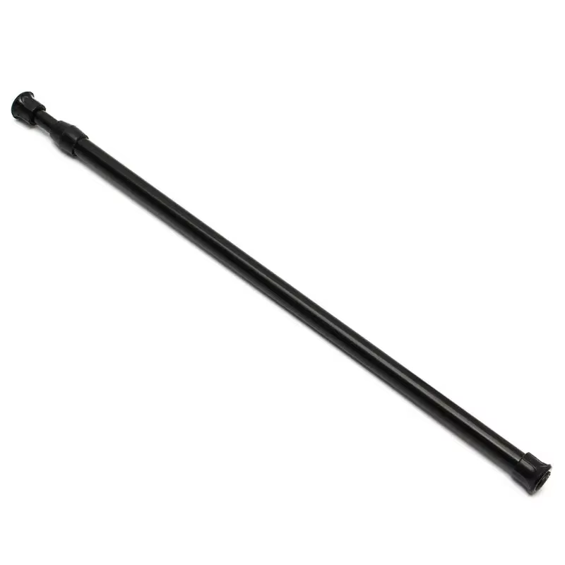 Noir nouveauté extensible réglable ressort Tension tige Rail pôle fenêtre rideau rideau de douche ga