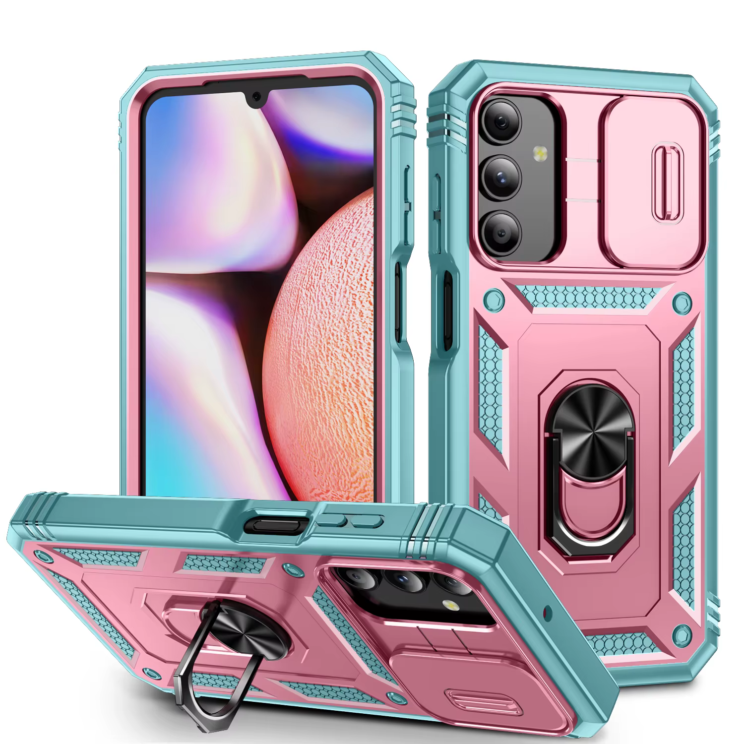 Coque pour Galaxy A16 A17 A15 A14 A56 A36 A26 A06 A35 A55 A25 A35 A54 A53, Protection d'armure couli