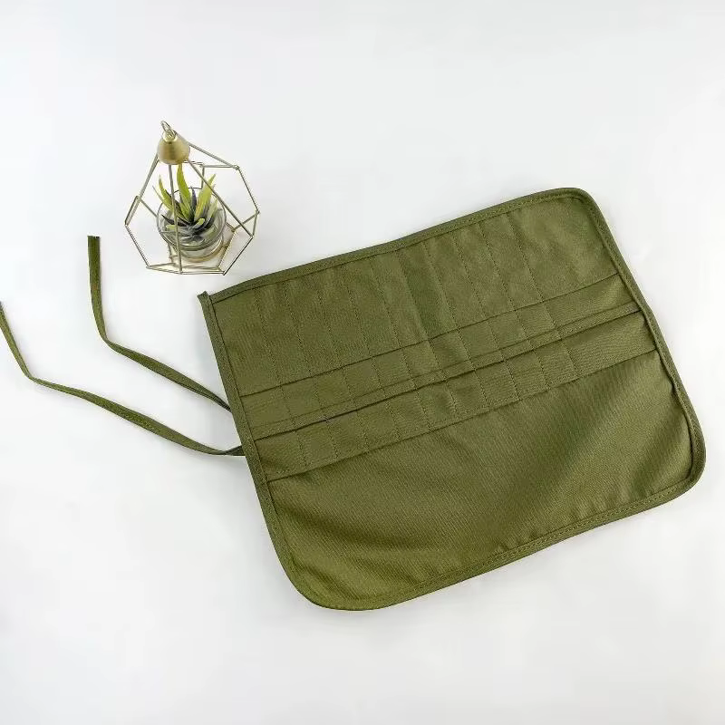 Sac de rangement pour pinceaux d'artiste, étui à rouler pour crayons, aquarelles, toiles, peintures 