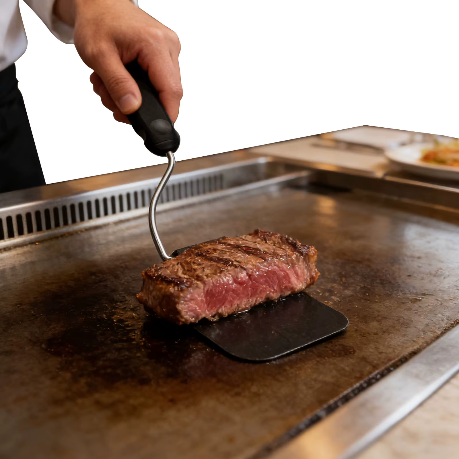 Spatule à angle réglable, résistante à la chaleur, avec têtes interchangeables, spatules réutilisabl