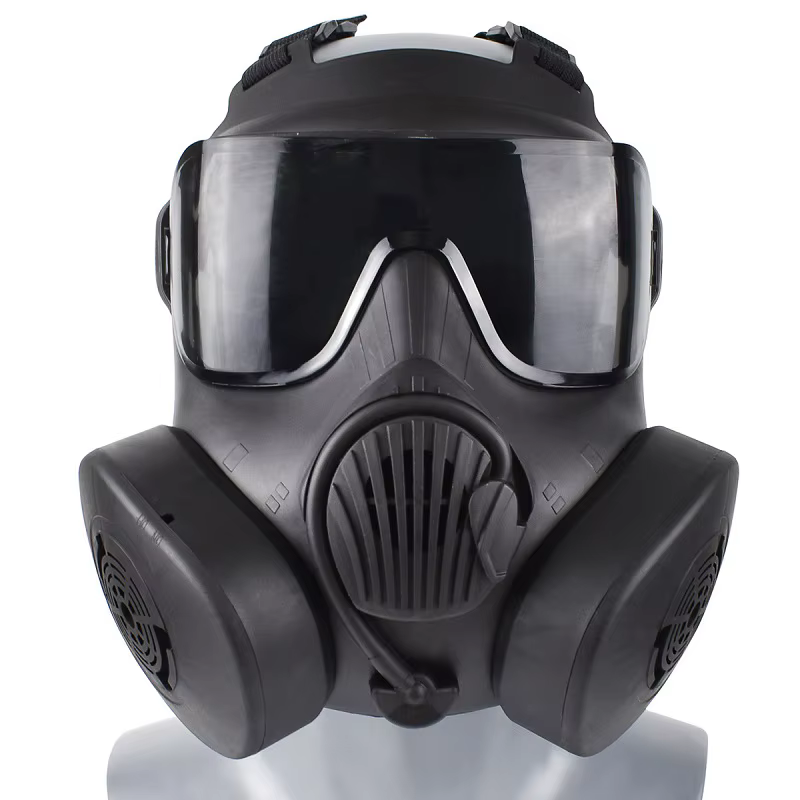 Masque respiratoire tactique de Protection masque à gaz complet pour Airsoft tir chasse équitation e