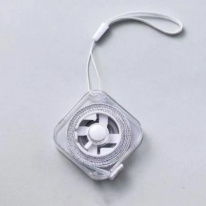 Mini ruban à mesurer Durable métrique et impérial de 2 mètres, ruban à mesurer multifonctionnel et d