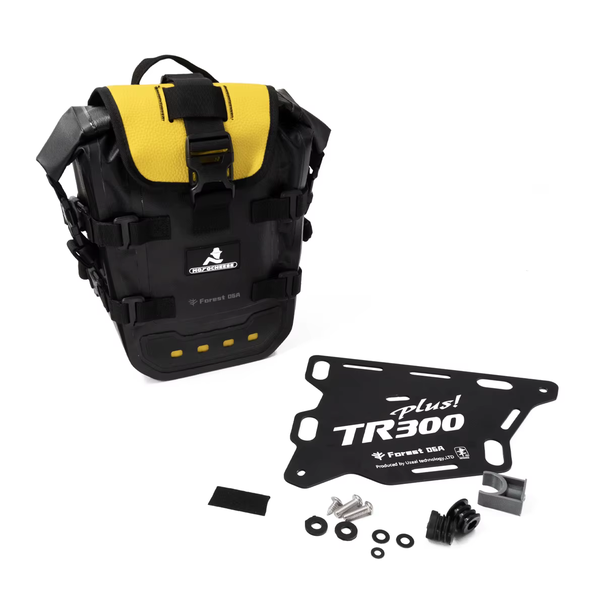 Sac à dos multifonctionnel en PVC anti-fuite de pluie, sac de protection pour barre de moto, résista
