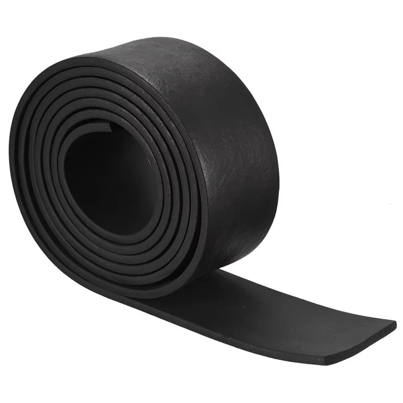 Bandes de feuille de mousse de caoutchouc EPDM, bande d'étanchéité plate, rouleaux de feuilles de né