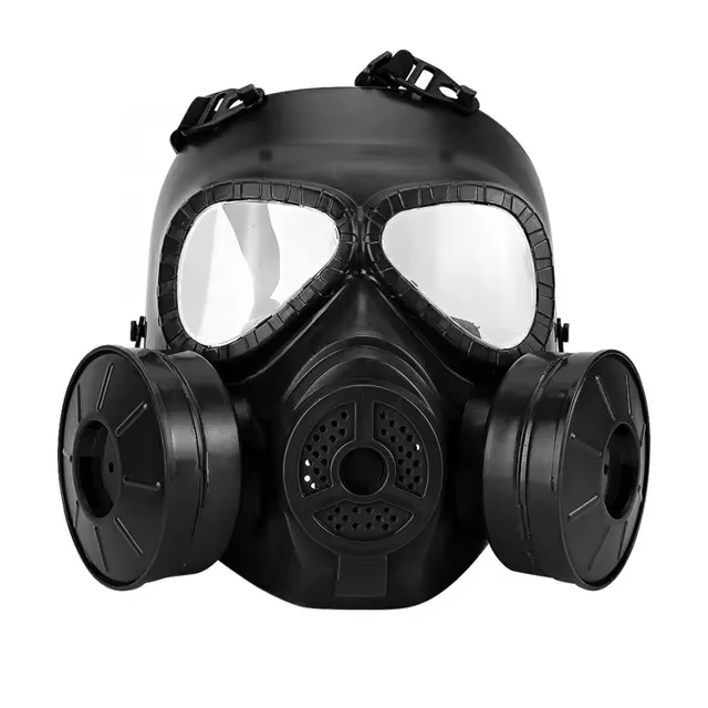 Masque à gaz complet pour airsoft, protection de cosplay, masque d'irateur de protection, masque de 