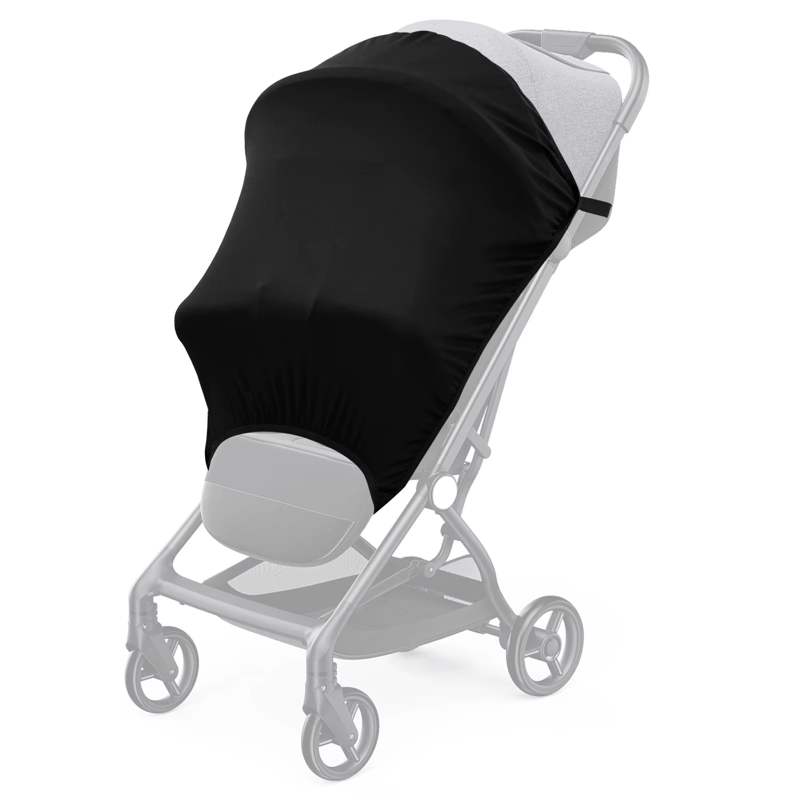 Pare-soleil universel pour poussette de bébé, Protection UV, couverture d'auvent, imperméable et res