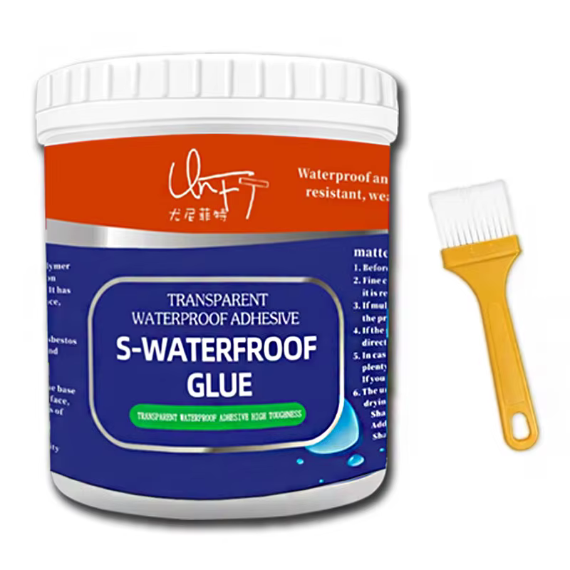 Adhésif de mastic Transparent et étanche, 300g, pour murs extérieurs, revêtement anti-fuite, scellag
