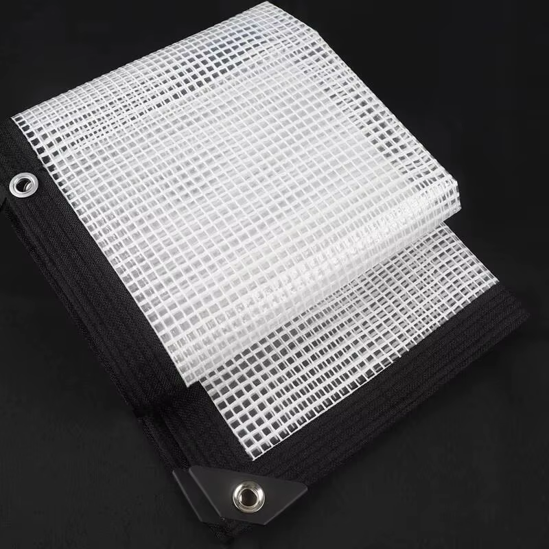 Bâche en maille épaisse de 0,3 mm, toile imperméable pour gazebo, mobilier, protection contre la plu