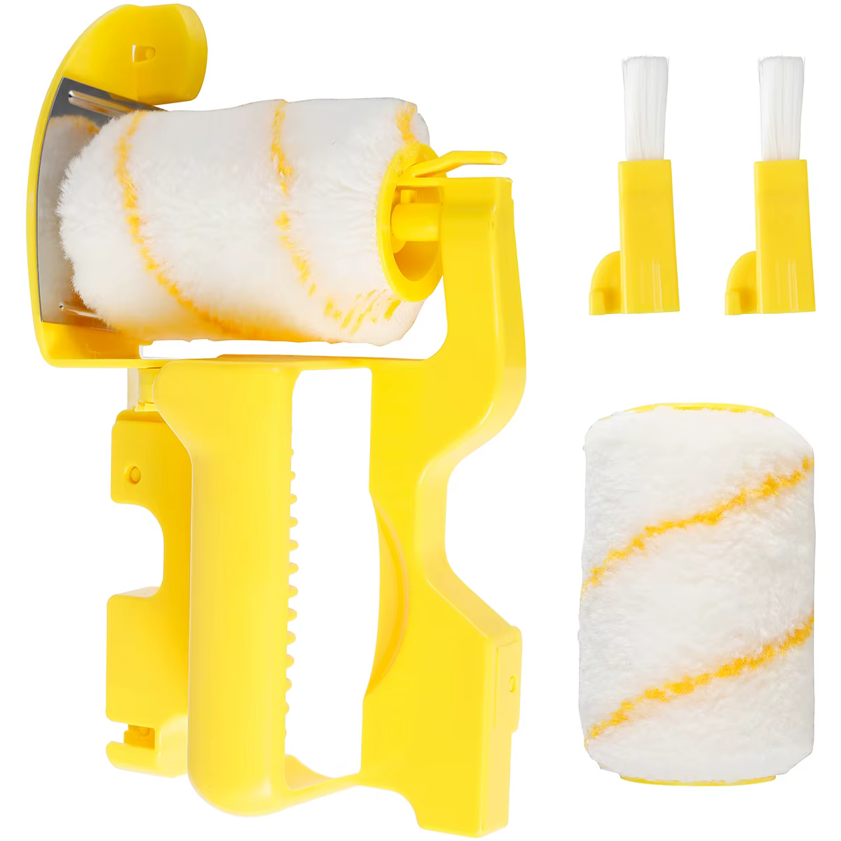 Brosse à rouleau de coupe-bordure de peinture, brosse à rouleau de coupe propre à main, outil de cou