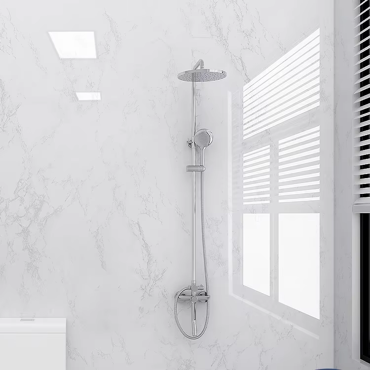 Papier peint auto-adhésif imperméable pour murs de toilettes, 80CM X 10M, en rouleaux, pour rénovati
