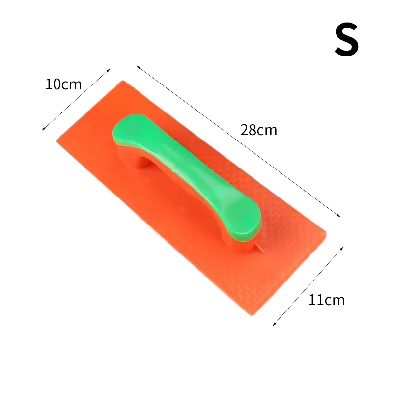 Planche de plâtrage en plastique, truelle à béton en plastique, mastic, planche à boue, outils de Co