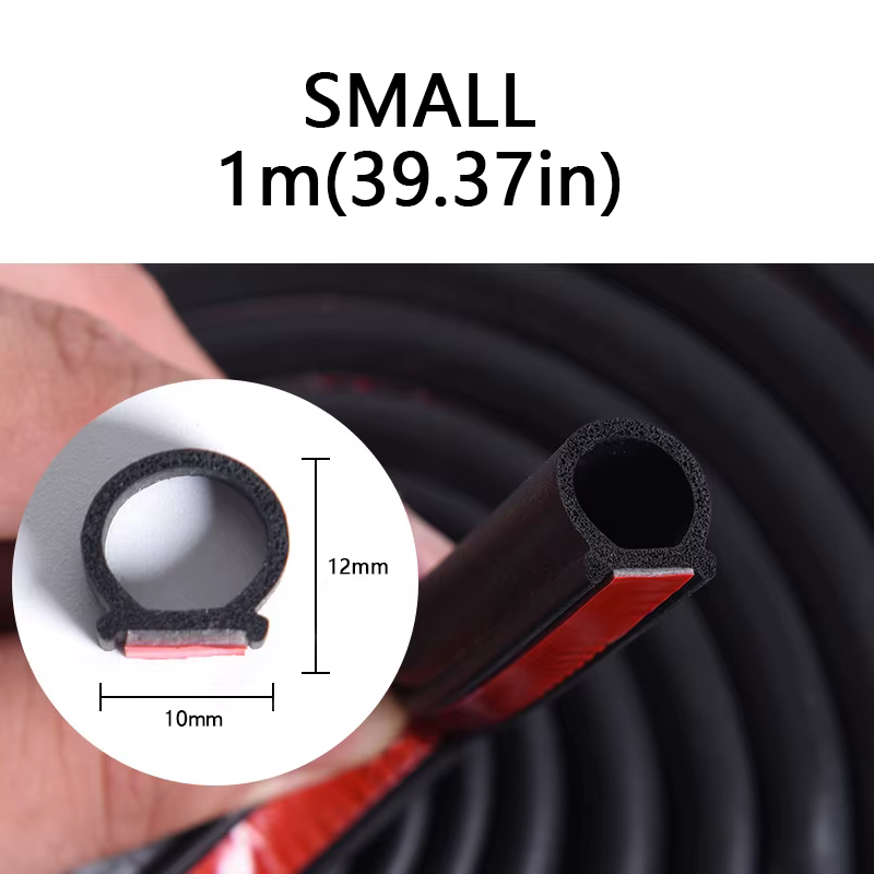 EPDM – joints en caoutchouc en forme de D pour porte automobile, bande d'étanchéité étanche, bande e