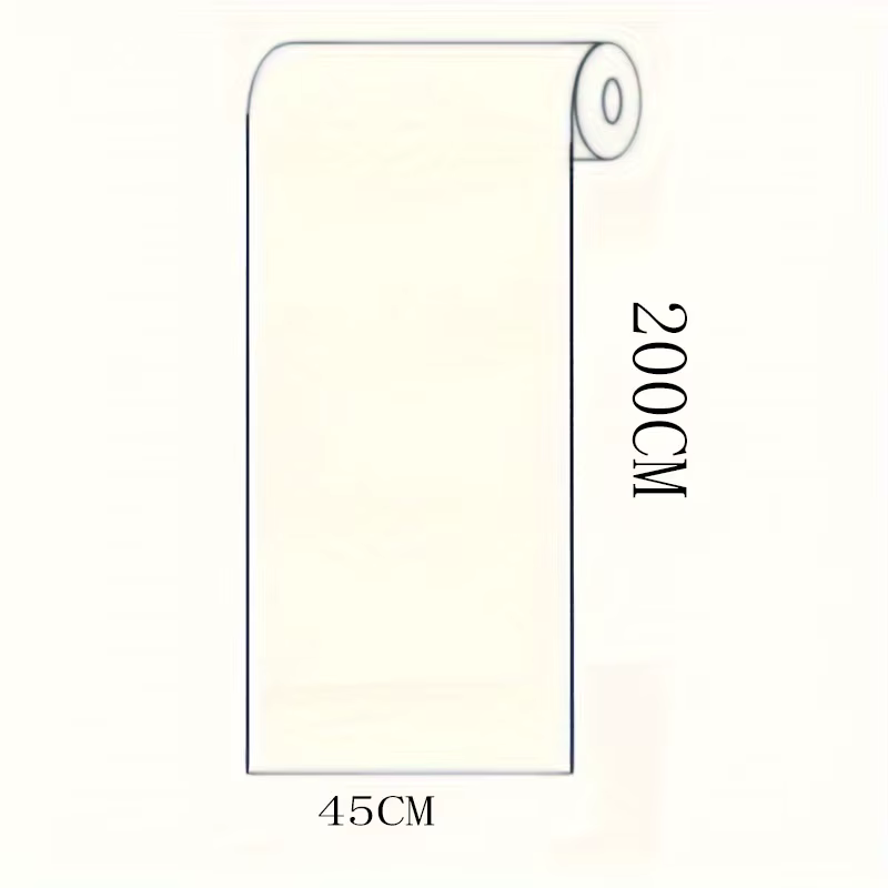 1 Rouleau de Film Protecteur Transparent Auto-Adhésif Anti-Graisse pour Murs de Cuisine et Placards,
