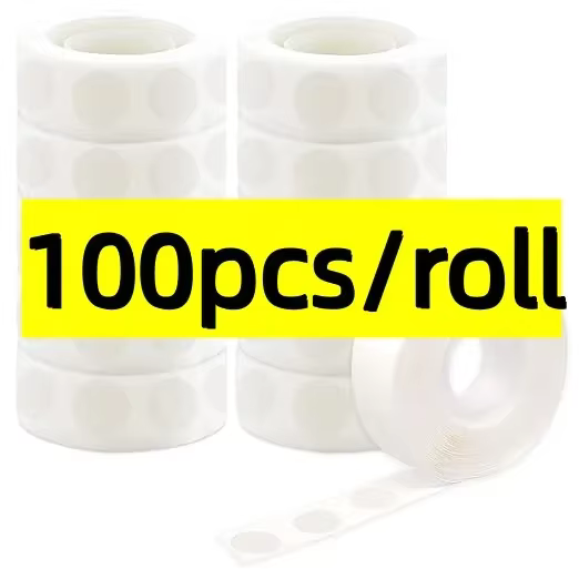 1-10 rouleaux de points de colle adhésifs pour ballons, autocollants muraux, accessoires pour ballon