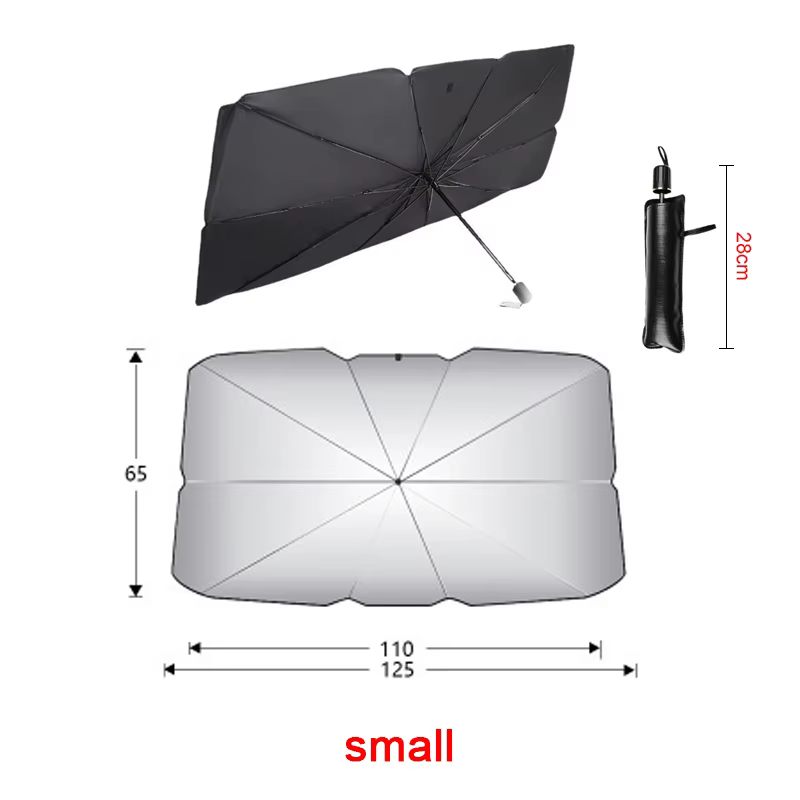 Pare-soleil de voiture, Parasol de Protection pour pare-brise intérieur d'été, accessoires de Protec