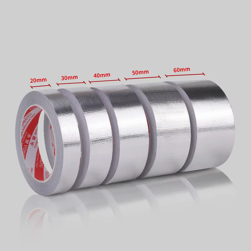 Ruban en aluminium, ruban métallique argenté large polyvalent