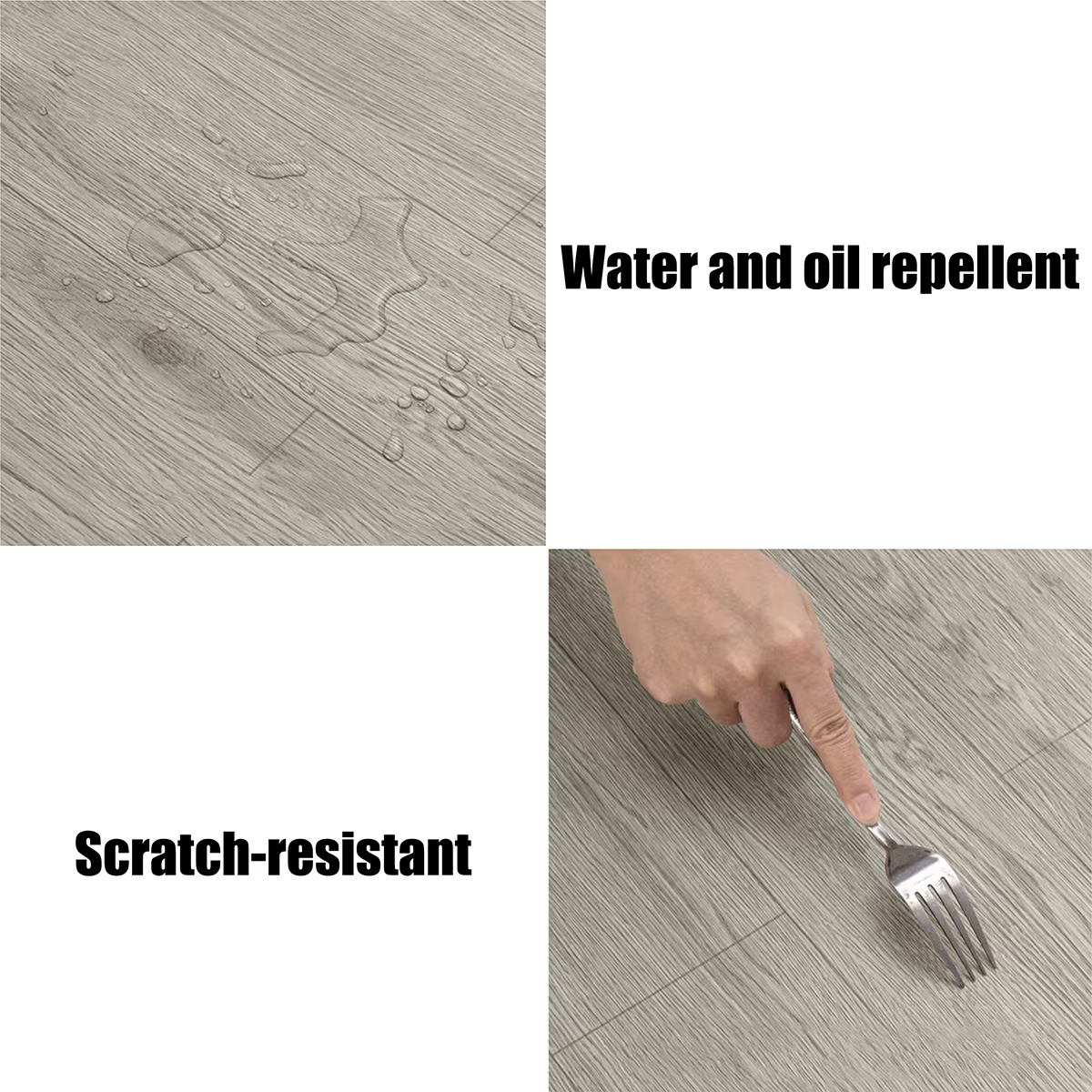 Autocollants de sol auto-adhésifs imperméables de 40 cm, adaptés aux salons, aux salles de bain et aux cuisines, pour décorer facilement les sols de votre maison.