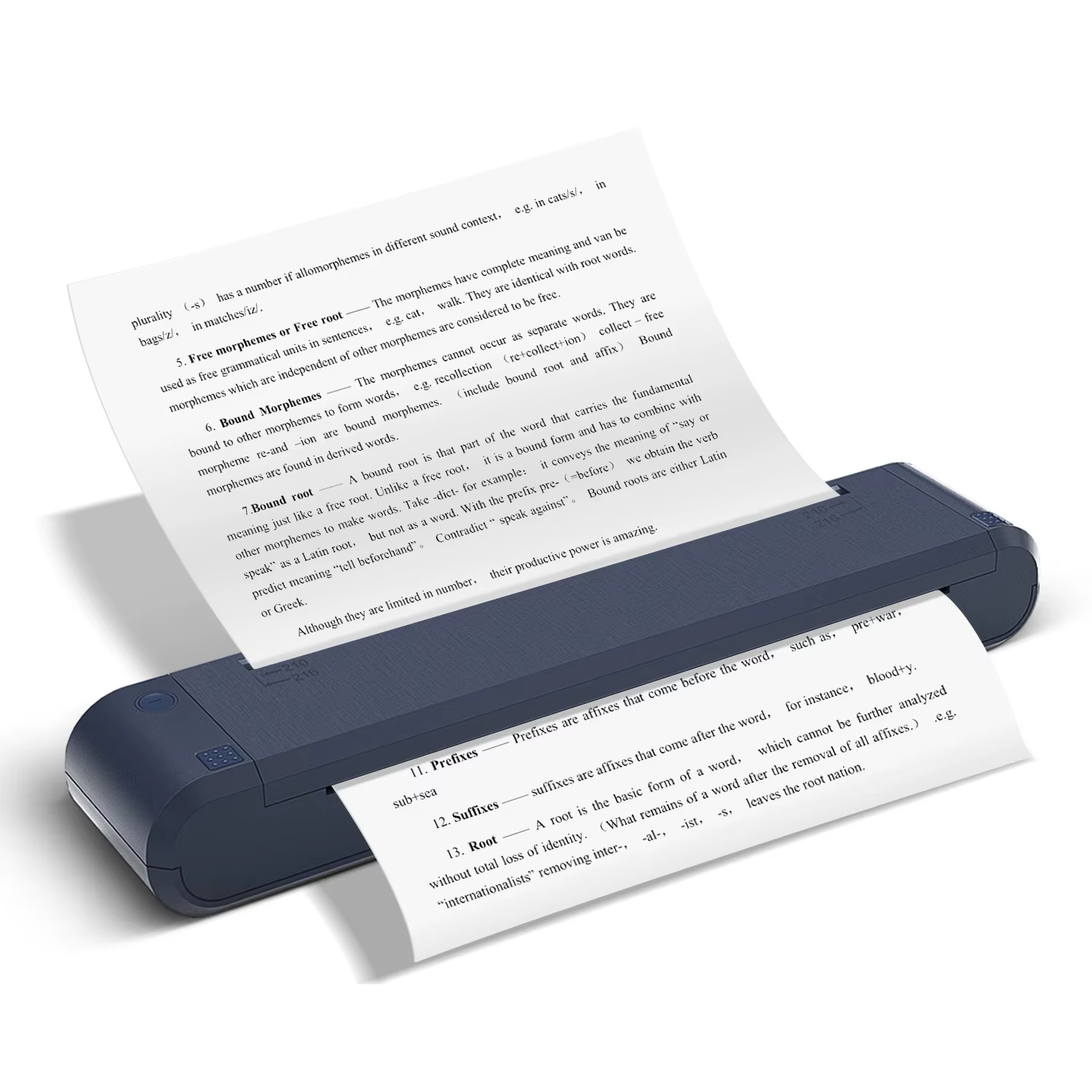 Imprimante à ruban A4, imprimante recto-verso, peut imprimer sur du papier A4 et du papier thermique A4, fonction Bluetooth, imprimante à transfert thermique