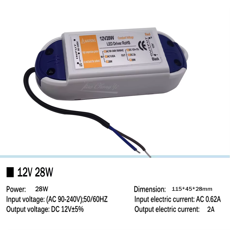 Alimentation LED 5 volts, adaptateur d'alimentation 5V 12A 20A 60W 100W 110V 220V AC à DC5V, alimentation pour bande LED