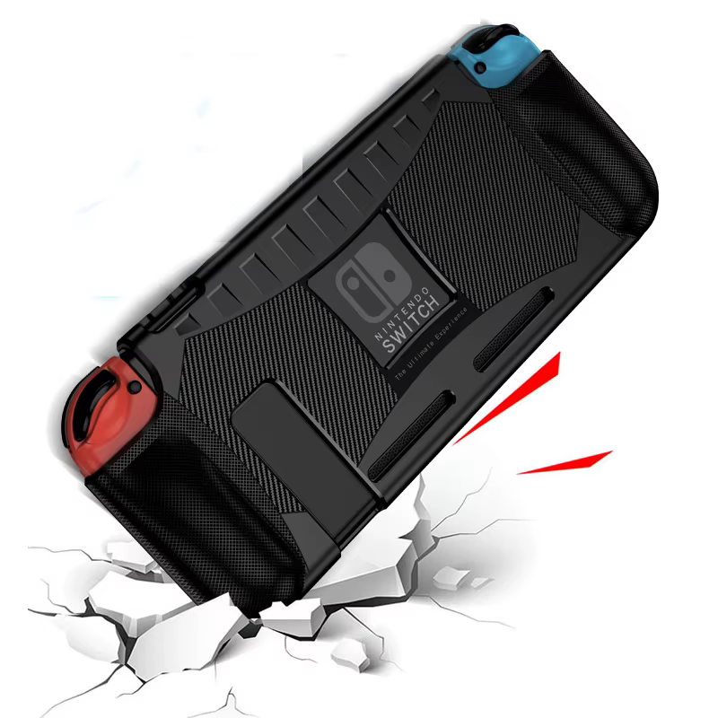 Étui en Silicone TPU pour Nintendo Switch, housse de Protection antichoc, poignée ergonomique, accessoires pour Nintend Switch NS
