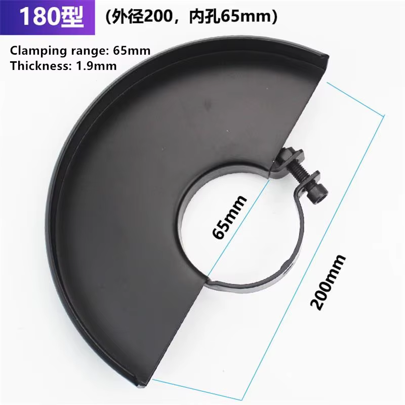180 couvercle de protection pour meuleuse d'angle couvercle de protection couvercle anti-poussière pour meuleuse d'angle