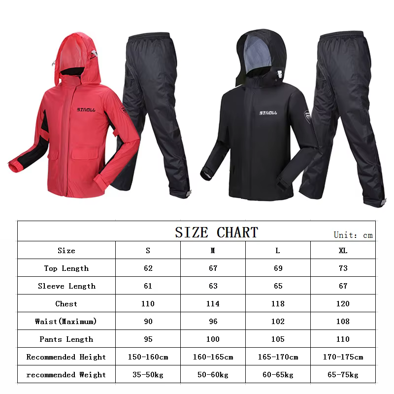 Imperméable de moto pour femme, réfléchissant, imperméable, de protection pour motard, capa de chuva moto