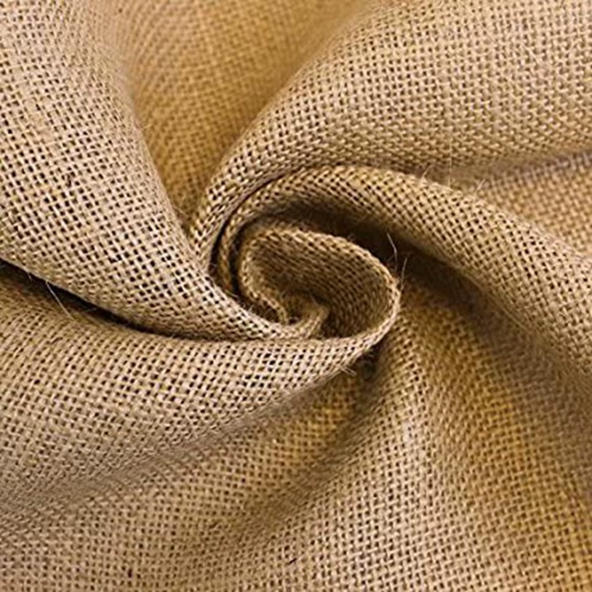 Zerolife-Rouleaux de Toile de Jute Naturelle Rétro Vintage
