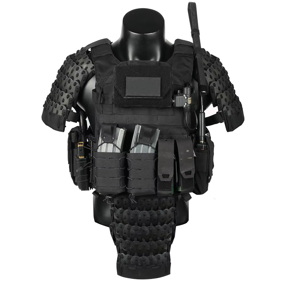 Armor Gladehors-Équipement de protection universel en acier inoxydable, protection métallique pour airsoft et paintball