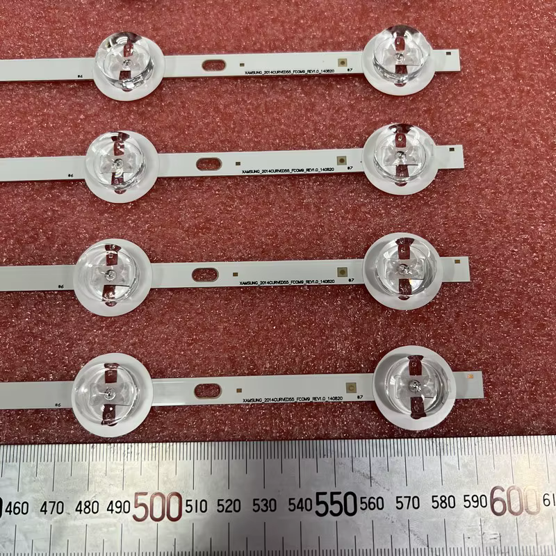 Bande LED (12) Pour Panasonic TX-55CRW454 TX-55CR430B TX-55CR430E 55CA9550 SVS550AB5 55PUS8909 55PUS8700 L55H9600A 55PFS6909