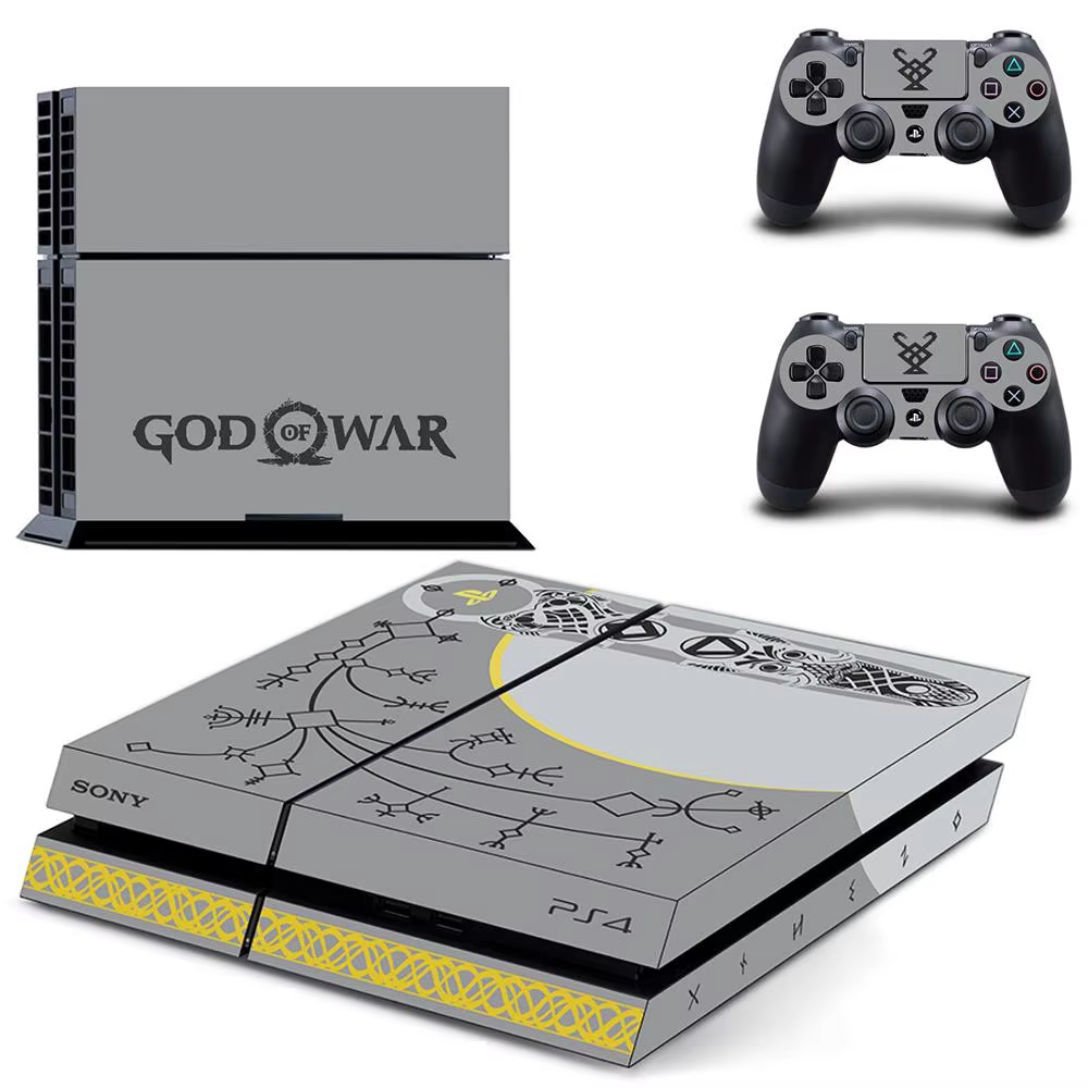 God of War PS4 peau autocollant couverture pour PS4 Console et contrôleur peaux vinyle