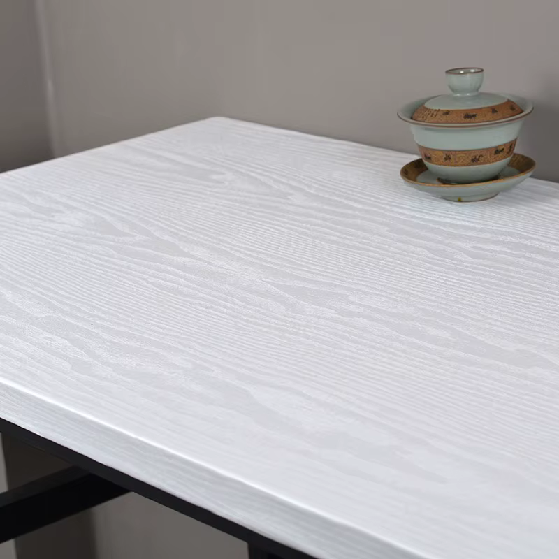 Autocollant de rénovation de meubles blanc pur