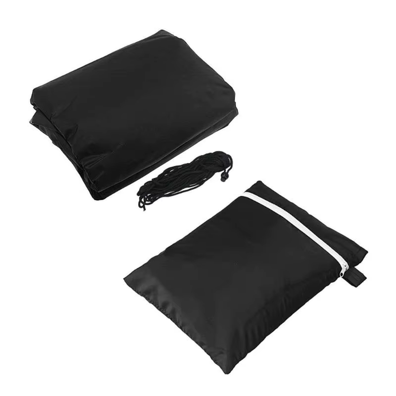 Housse de Protection Anti-Poussière Étanche de Barbecue 1 Pièce, Housses Protectrices Très Résistantes, Rondes de Grilles de BBQ, Weber, Grille, 190 T/ 210D