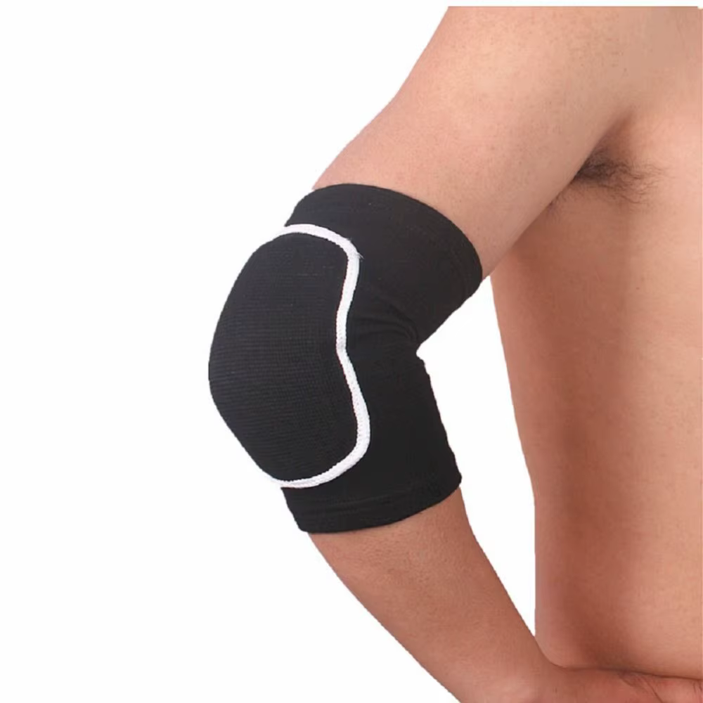 Coussinets de Protection pour coudières Crossfit, 2 pièces, attelle de bras, Support de coude et de genou, volley-ball, basket-ball, manches élastiques