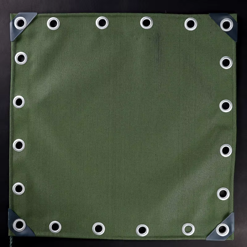 Bâche épaisse vert armée