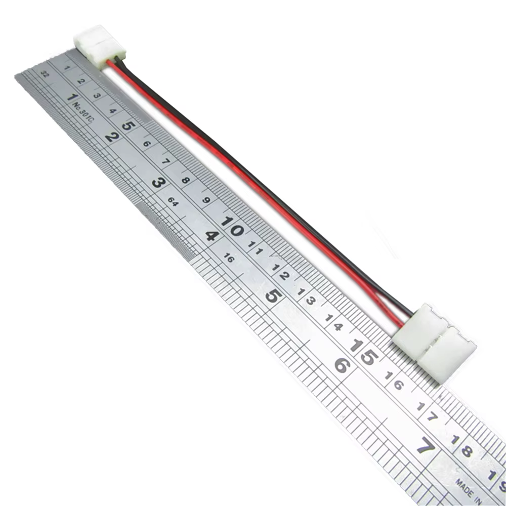 Connecteur de bande LED 8mm 2 broches 2
